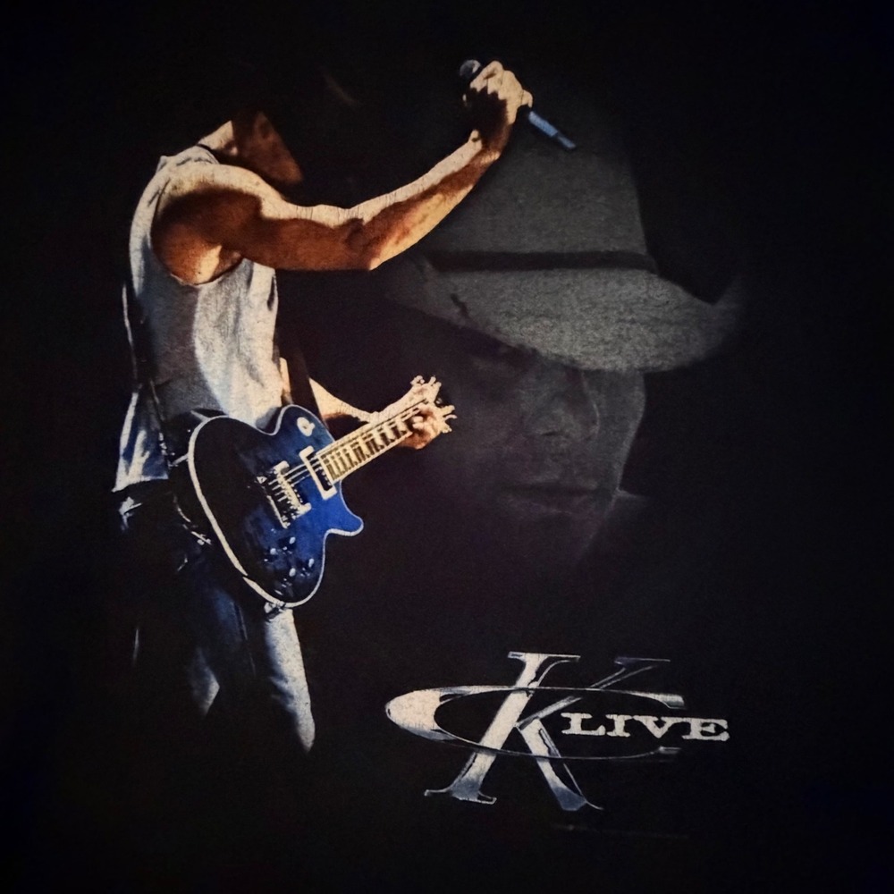 Vintage 2006 Kenny Chesney Hillbilly Rock Star Tour Shirt Mens XL Sleeveless